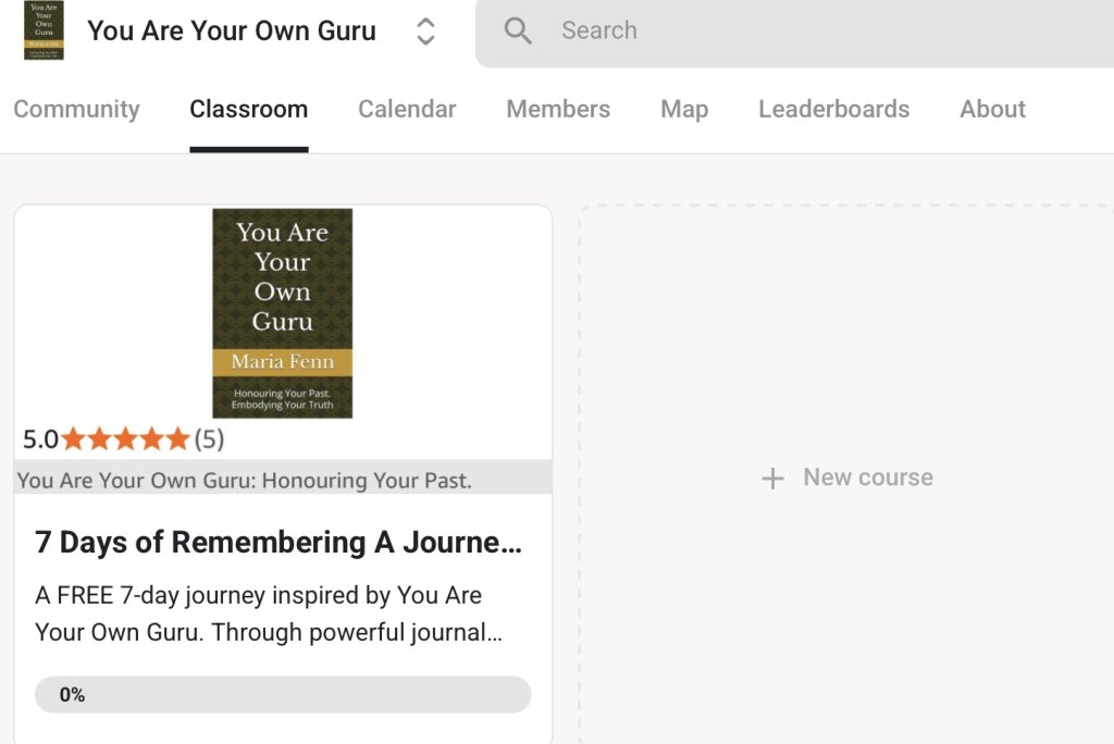 Free Course You Are Your Own Guru